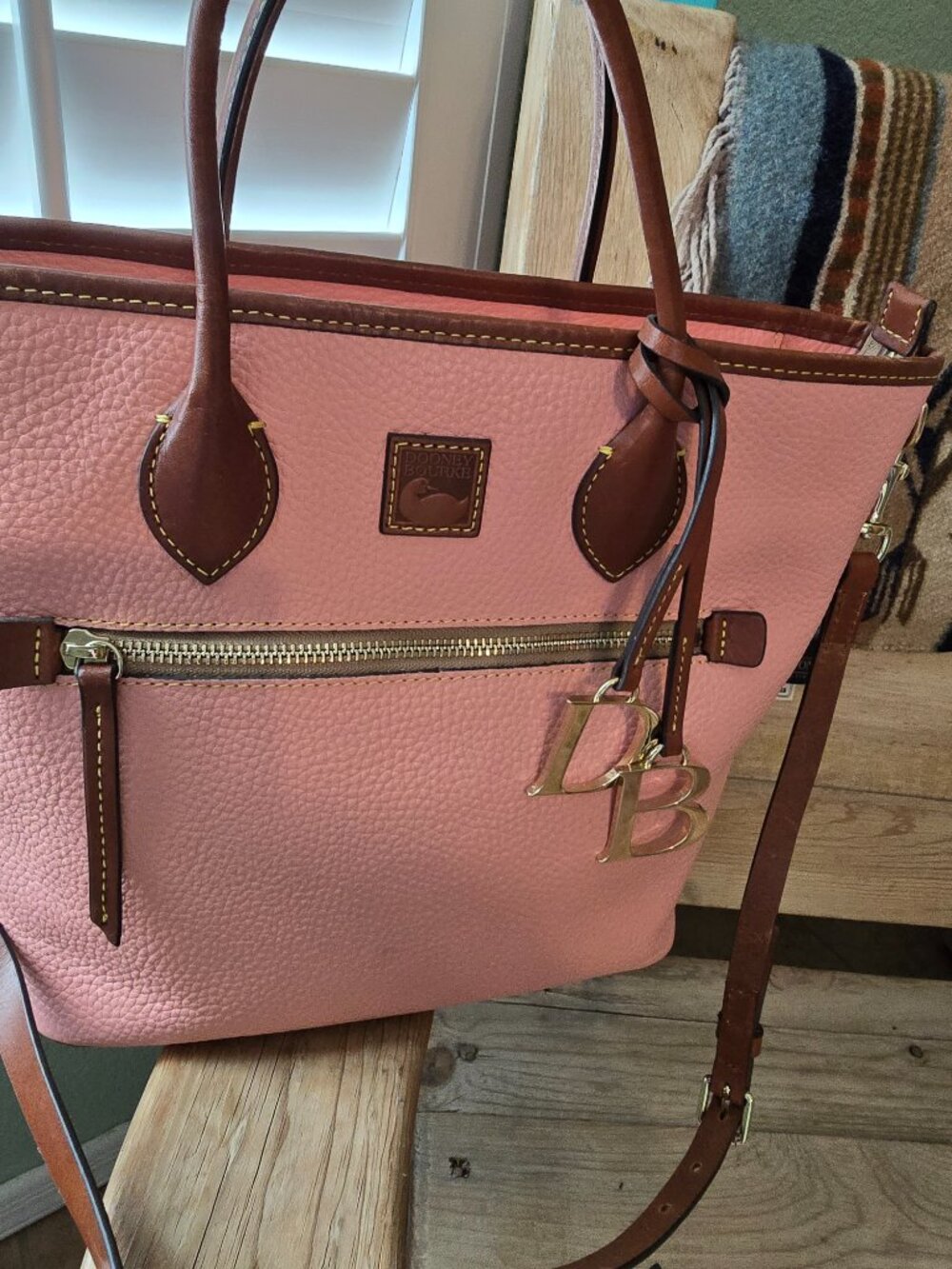 Dooney & Bourke Pebble Grain Handle Tote - Picture 5 of 16
